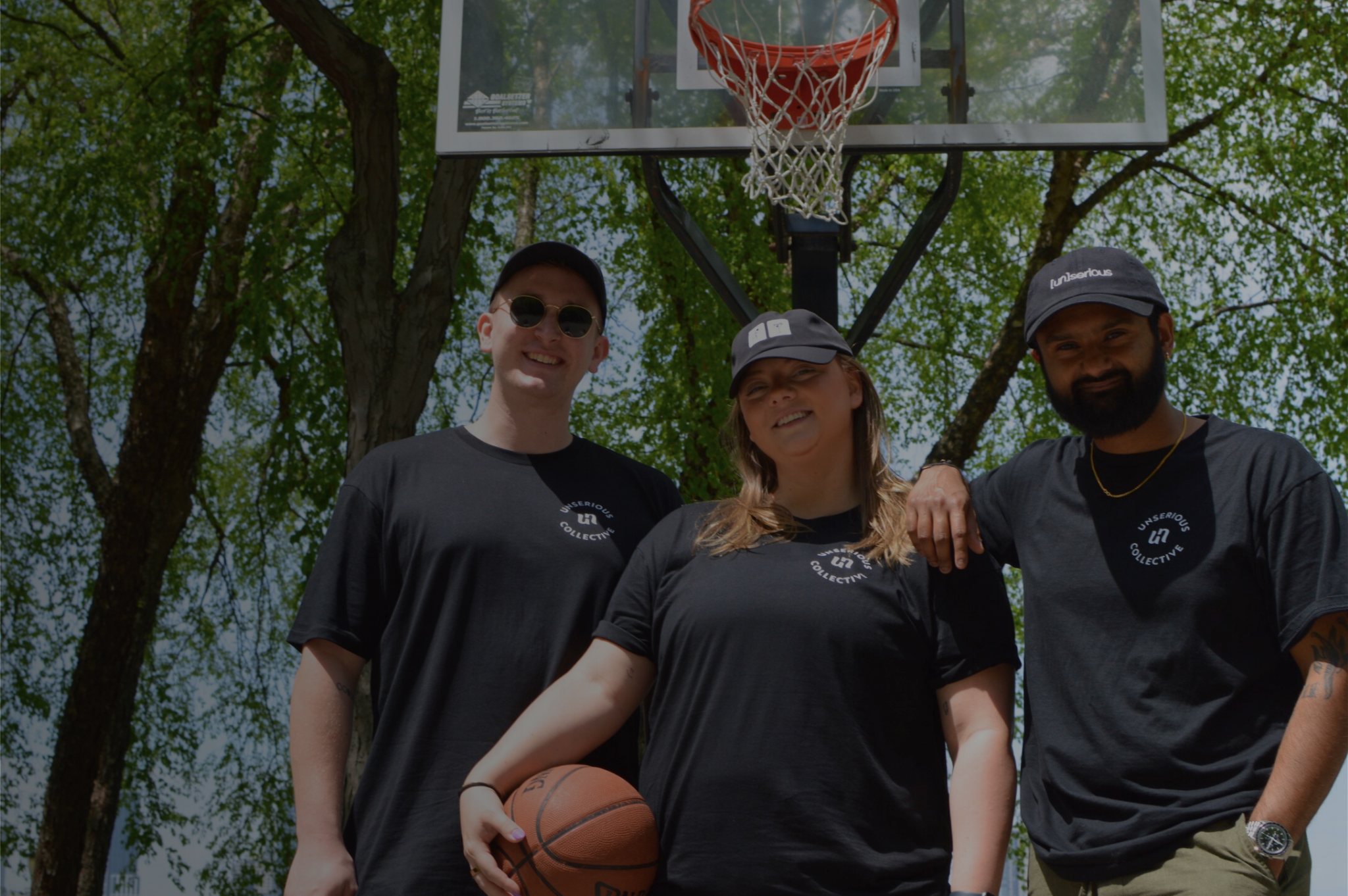 the unserious collective debut collection merch - nyc basketball court